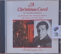 A Christmas Carol written by Charles Dickens performed by Sir Larence Olivier on Audio CD (Full)